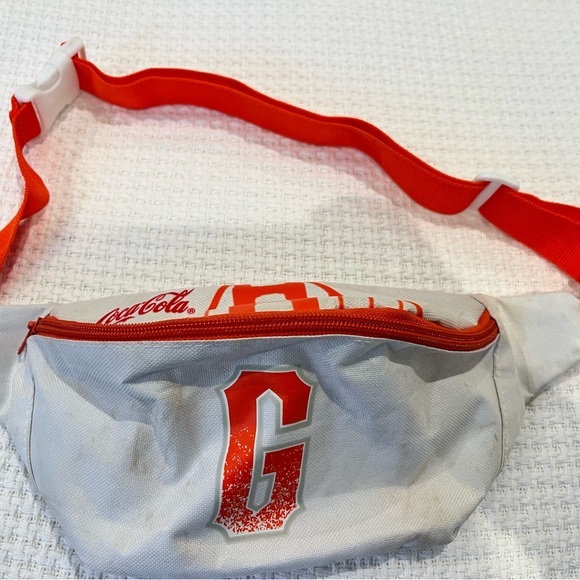 Coca-Cola and SF Giants White and Red Fanny Pack - Picture 1 of 7